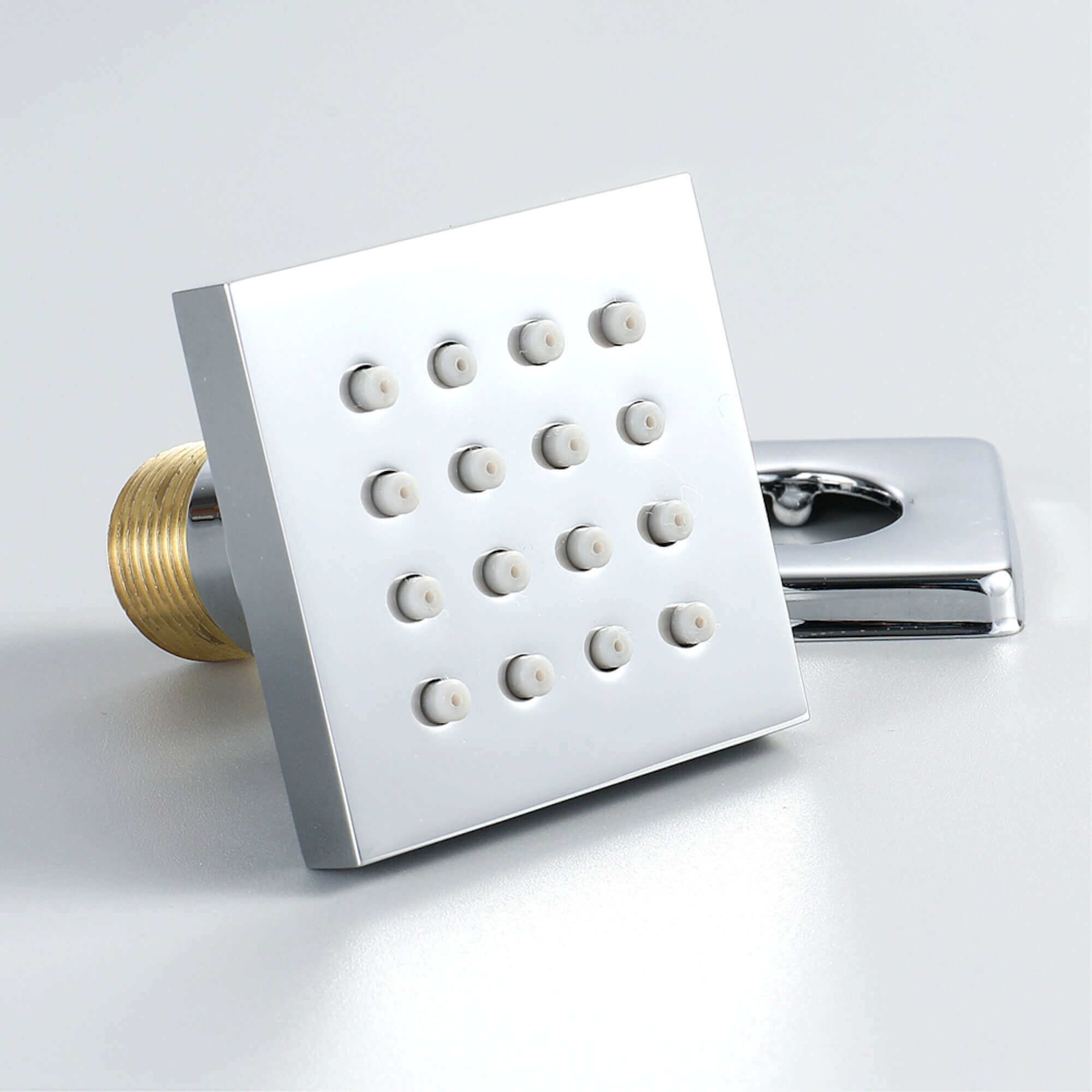 6 x square shower body jets - chrome - Image 3