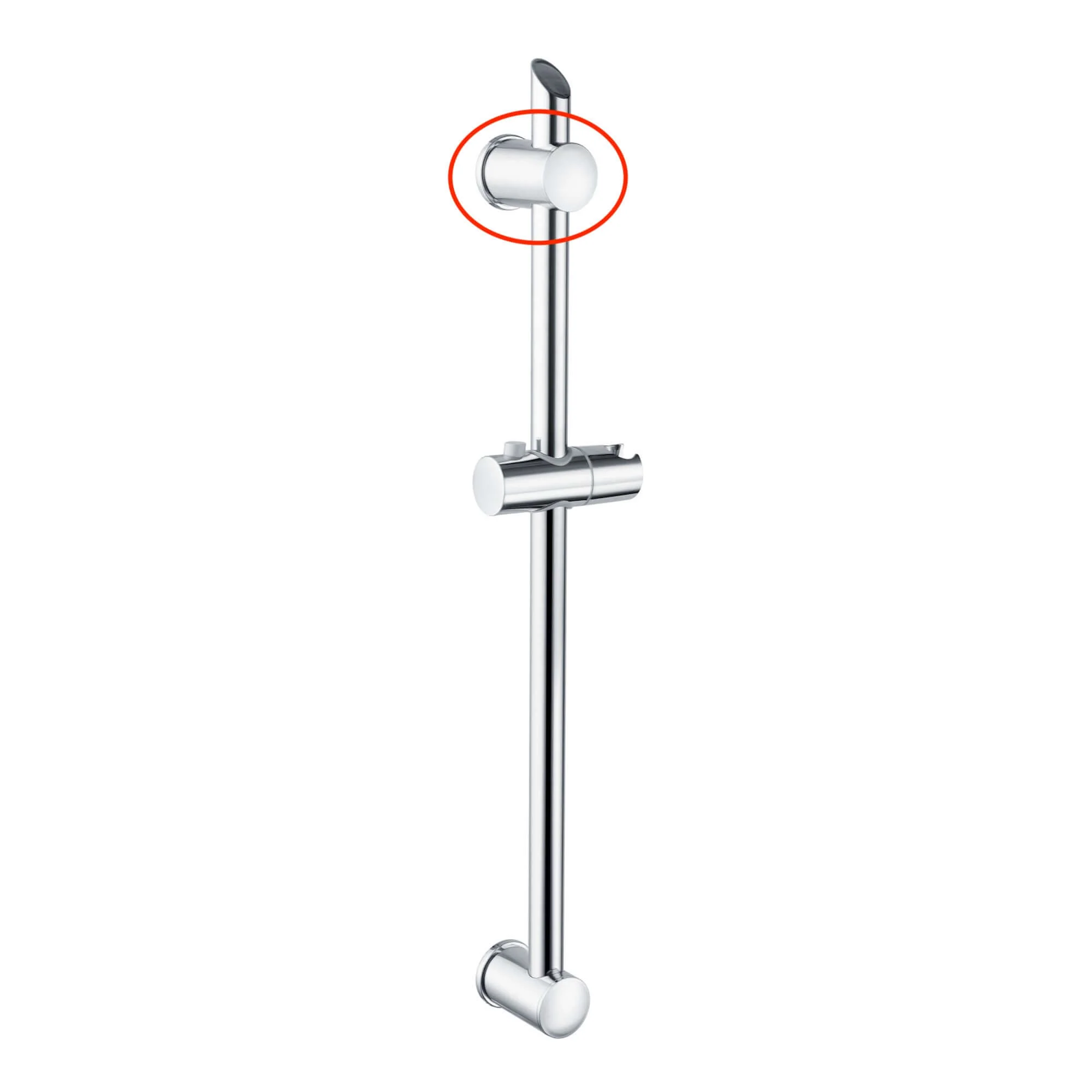 Adjustable top bracket for S08 - chrome - Image 3
