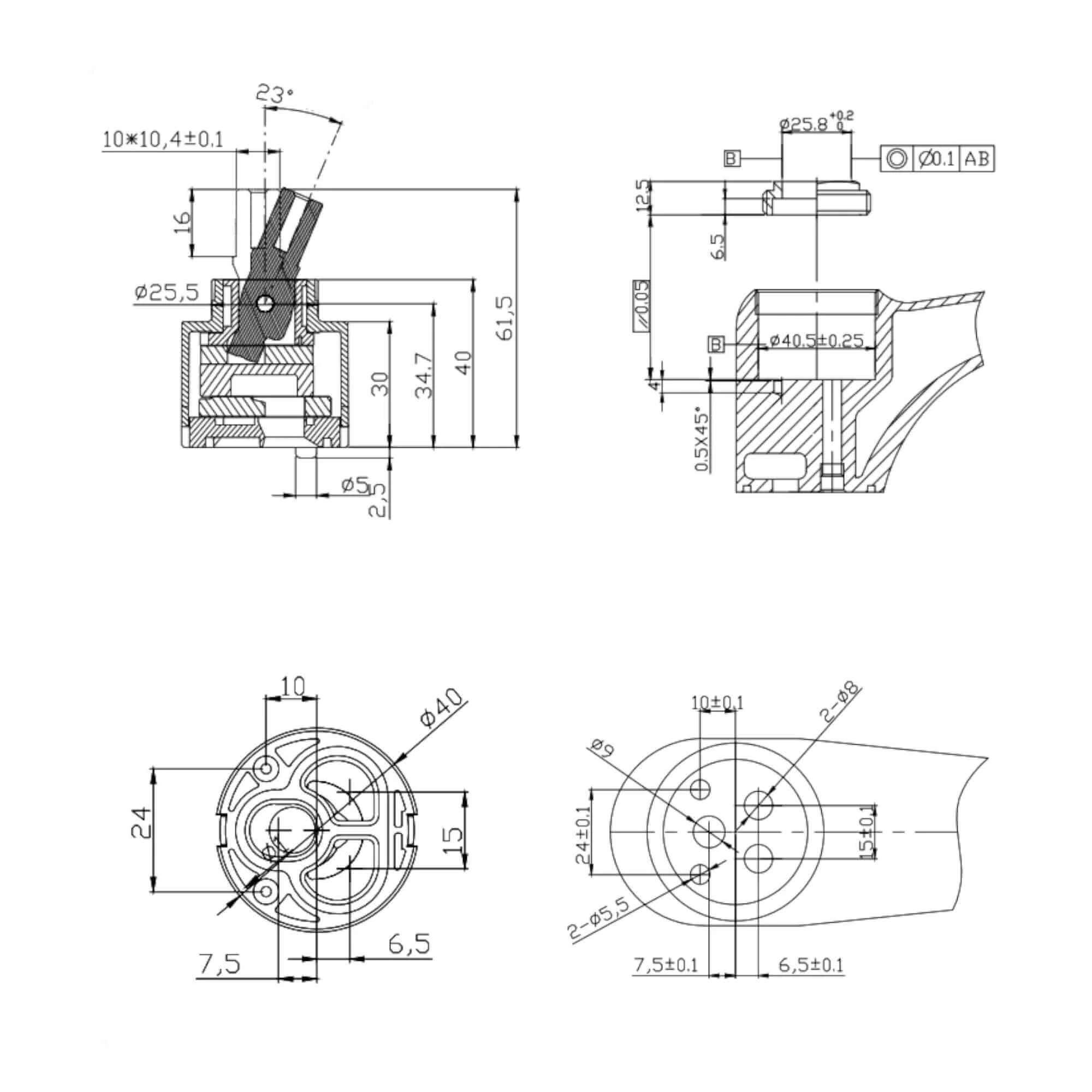 Ceramic disc cartridge valve 40mm - Modena - Image 2