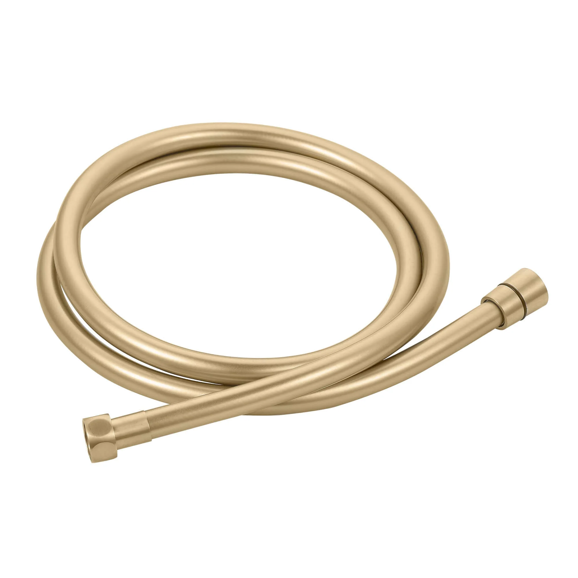 Dune round thermostatic shower set 200mm head & handheld - brushed brass - Image 4
