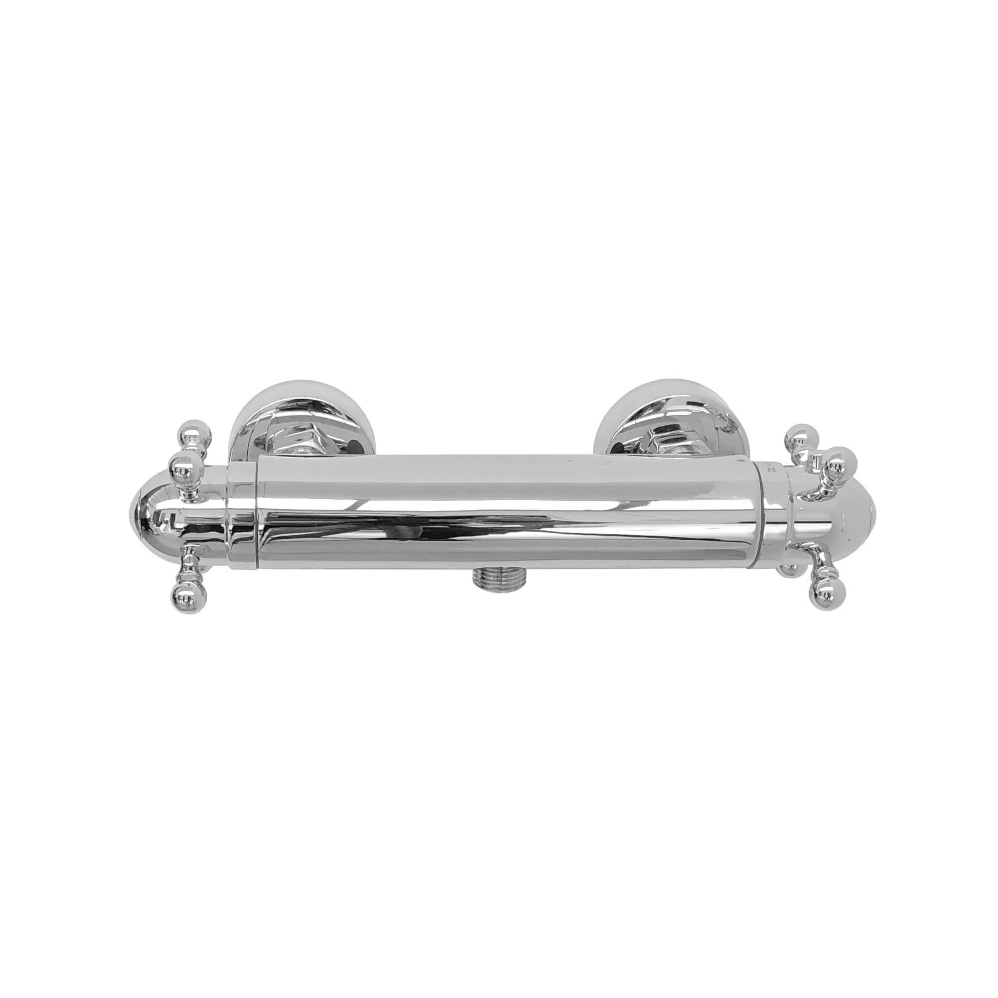 Gallant traditional thermostatic shower bar mixer valve with slider rail shower kit - chrome - Image 3