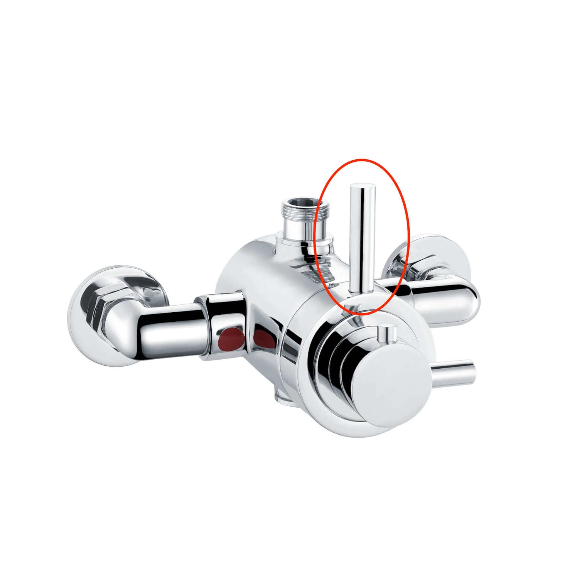 Lever for Azure shower valves - chrome - Image 2