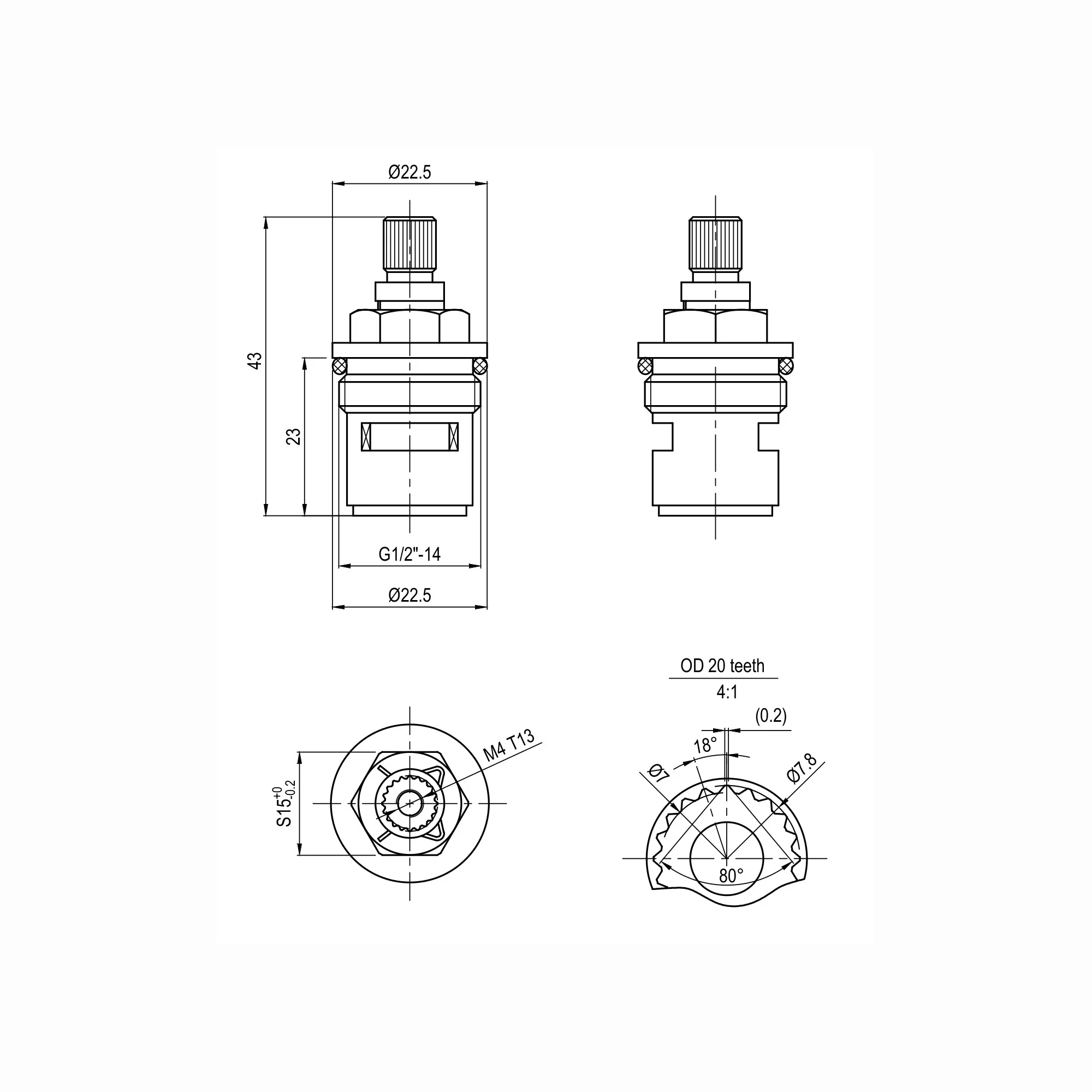 ON/OFF cartridge valve - Geneva - Image 2