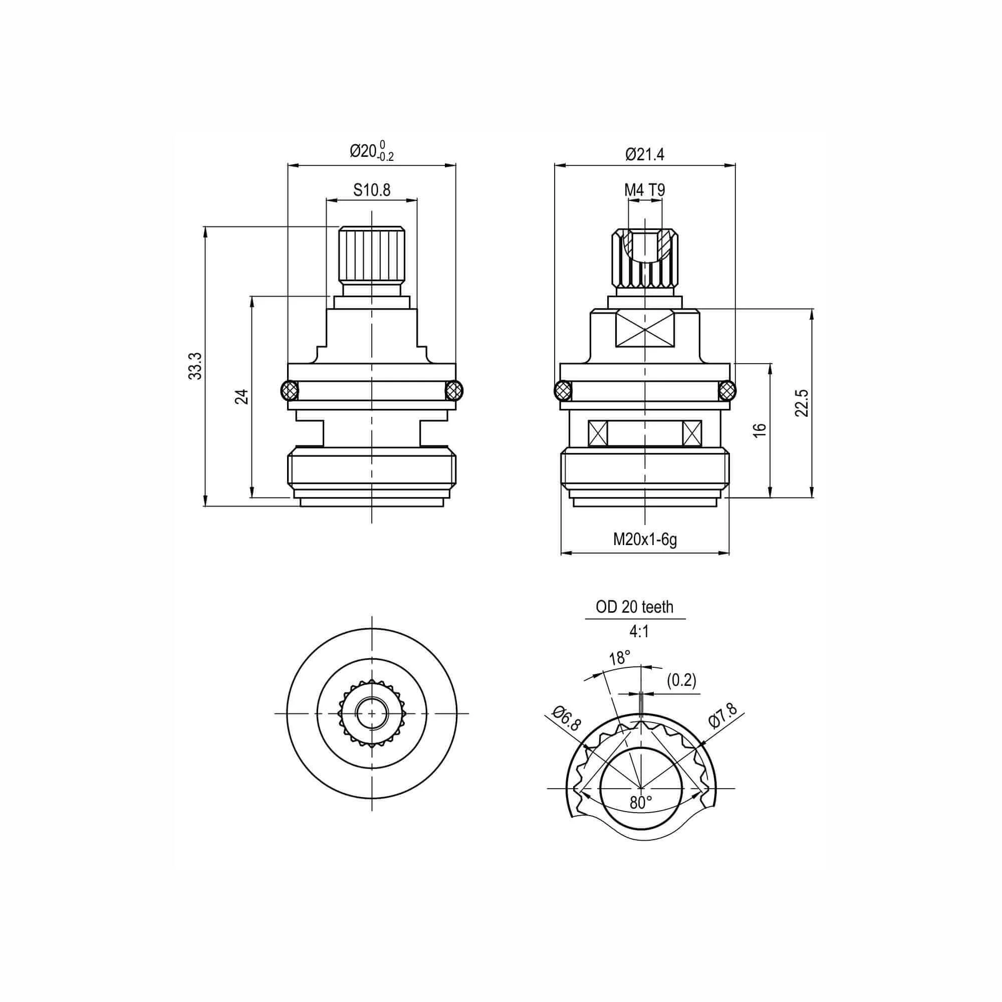 ON/OFF cartridge valve - Turin - Image 2