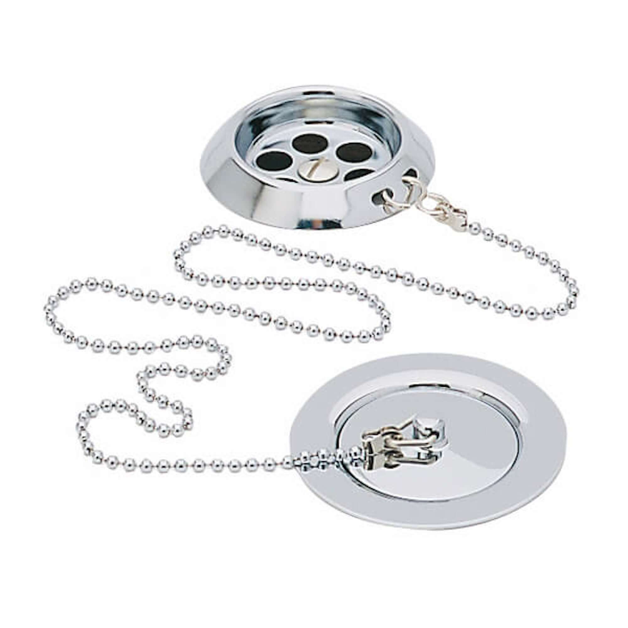 Roll top bath pack incl. exposed bath waste, shrouds and bath trap - chrome - Image 5