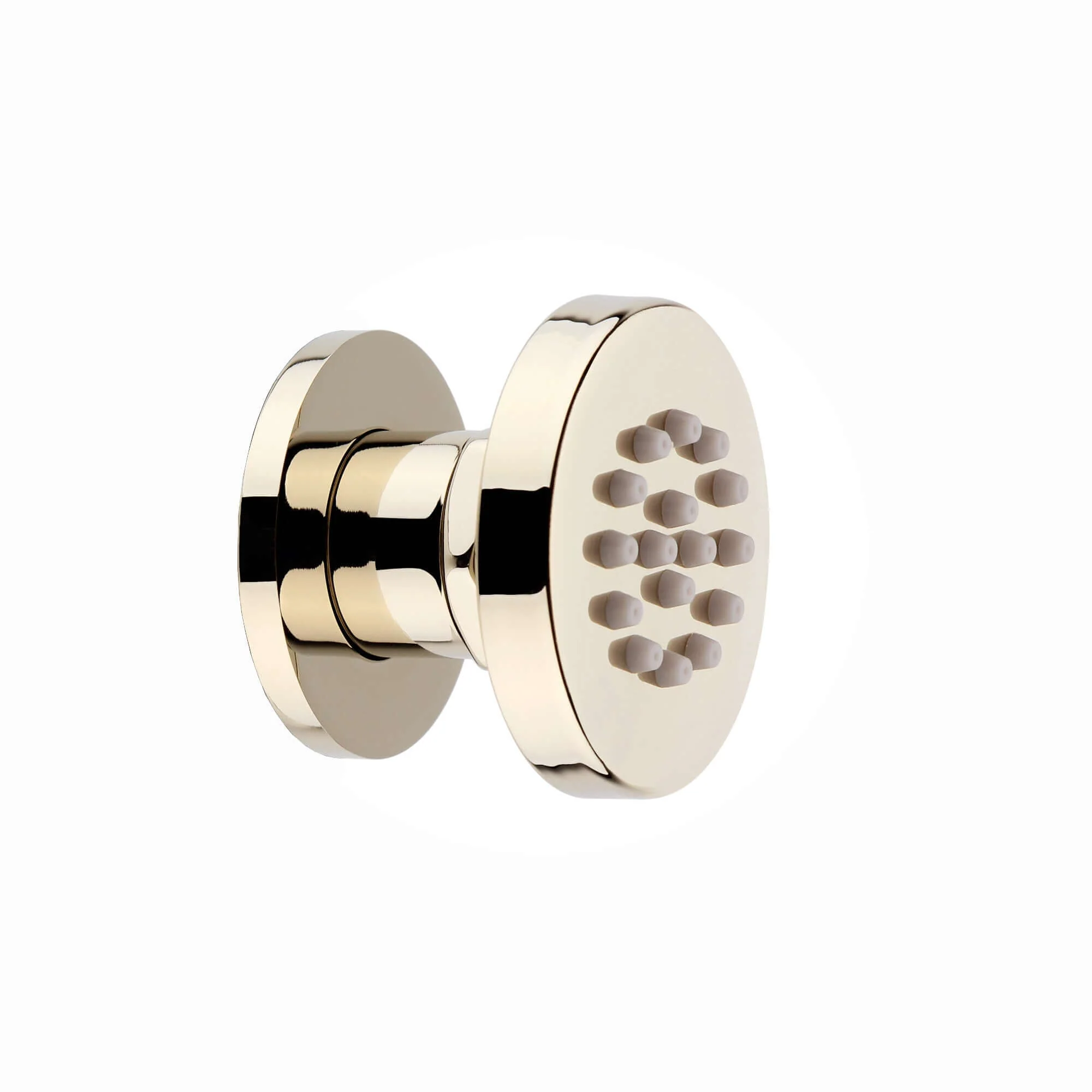 Round shower body jet - gold