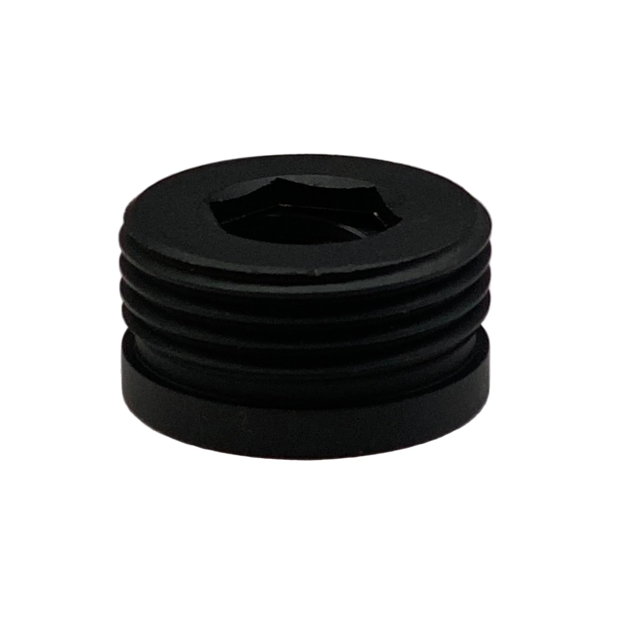Shower adaptor 1/2" female to 3/4" male - black