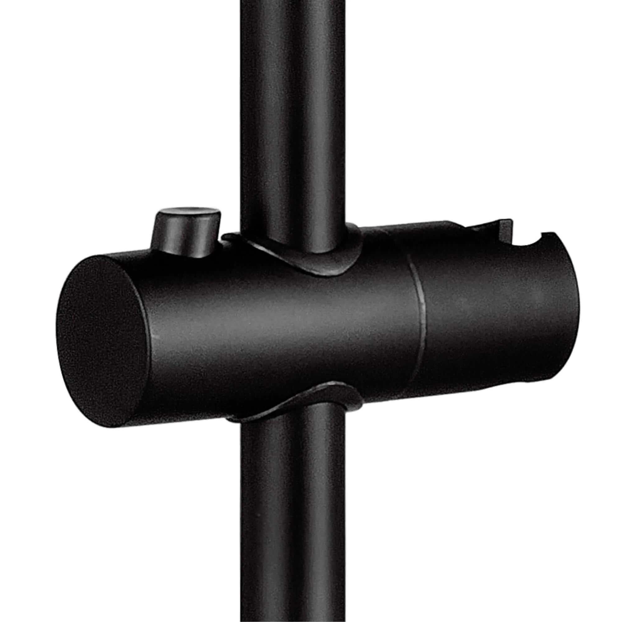 Sliding shower head holder for G18 - black