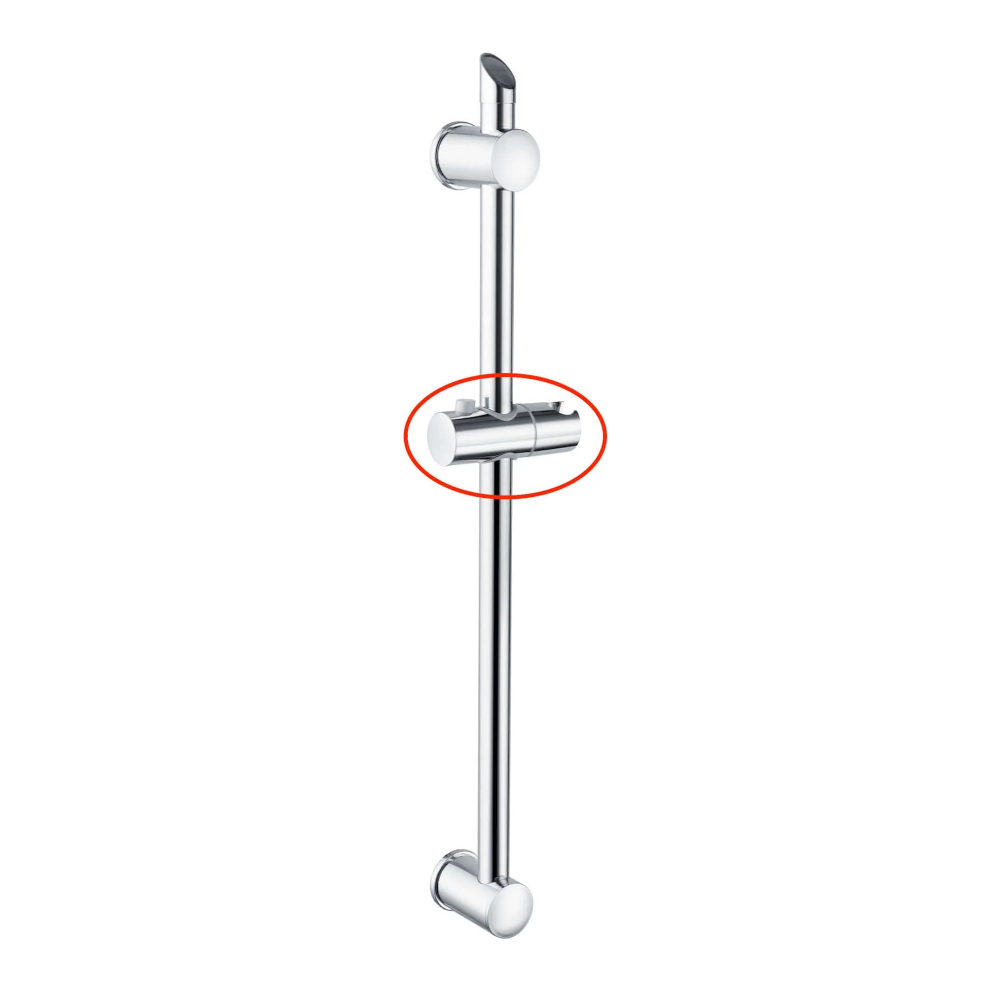 Sliding shower head holder for S08 - chrome - Image 2