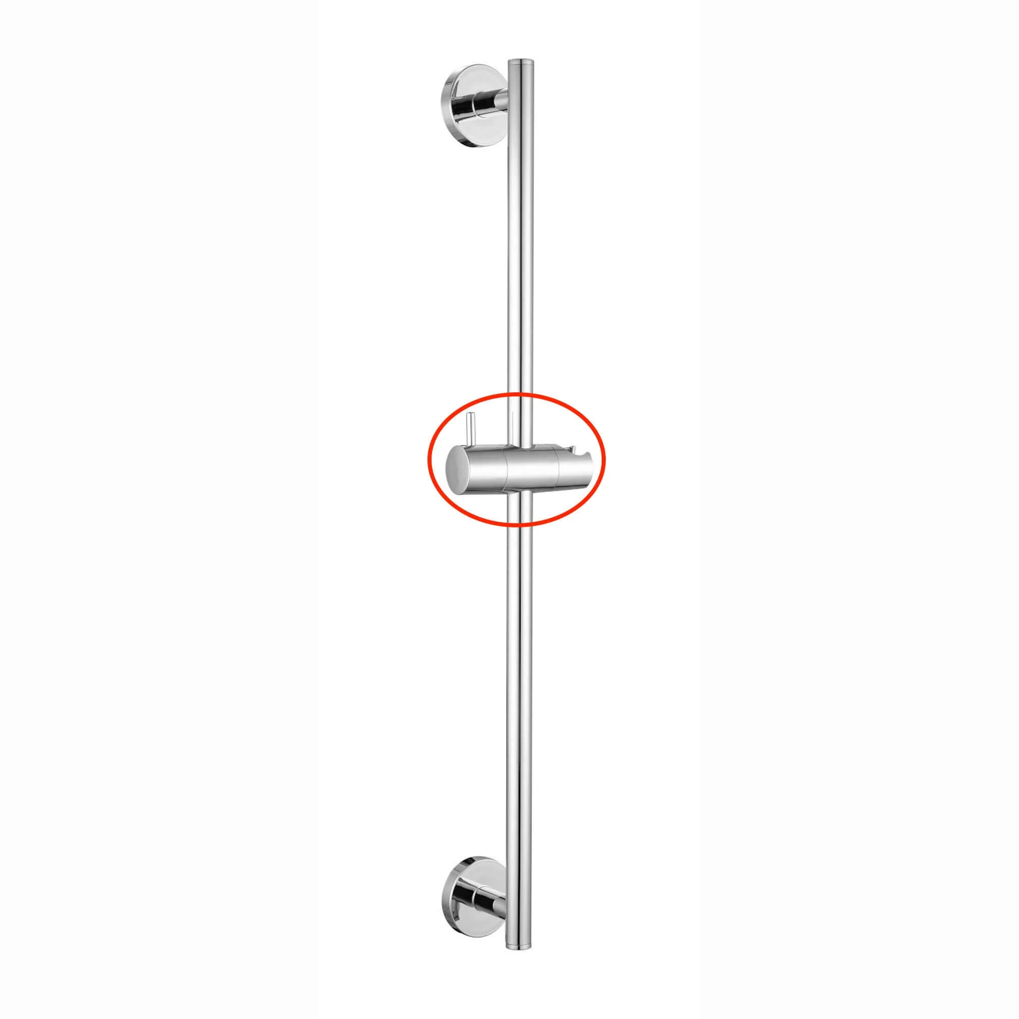 Sliding shower head holder for S12 - chrome - Image 2