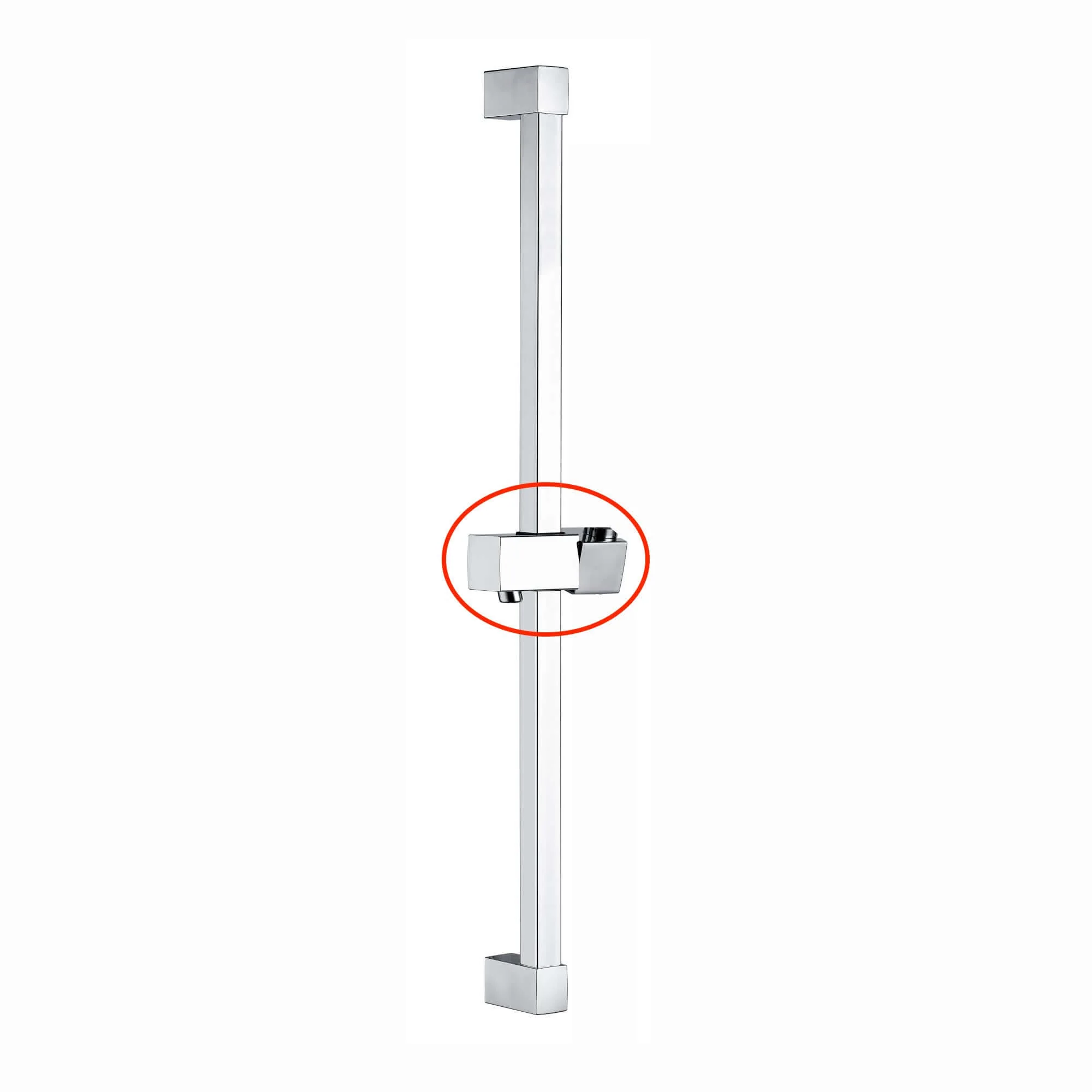 Sliding shower head holder for S18 - chrome - Image 2