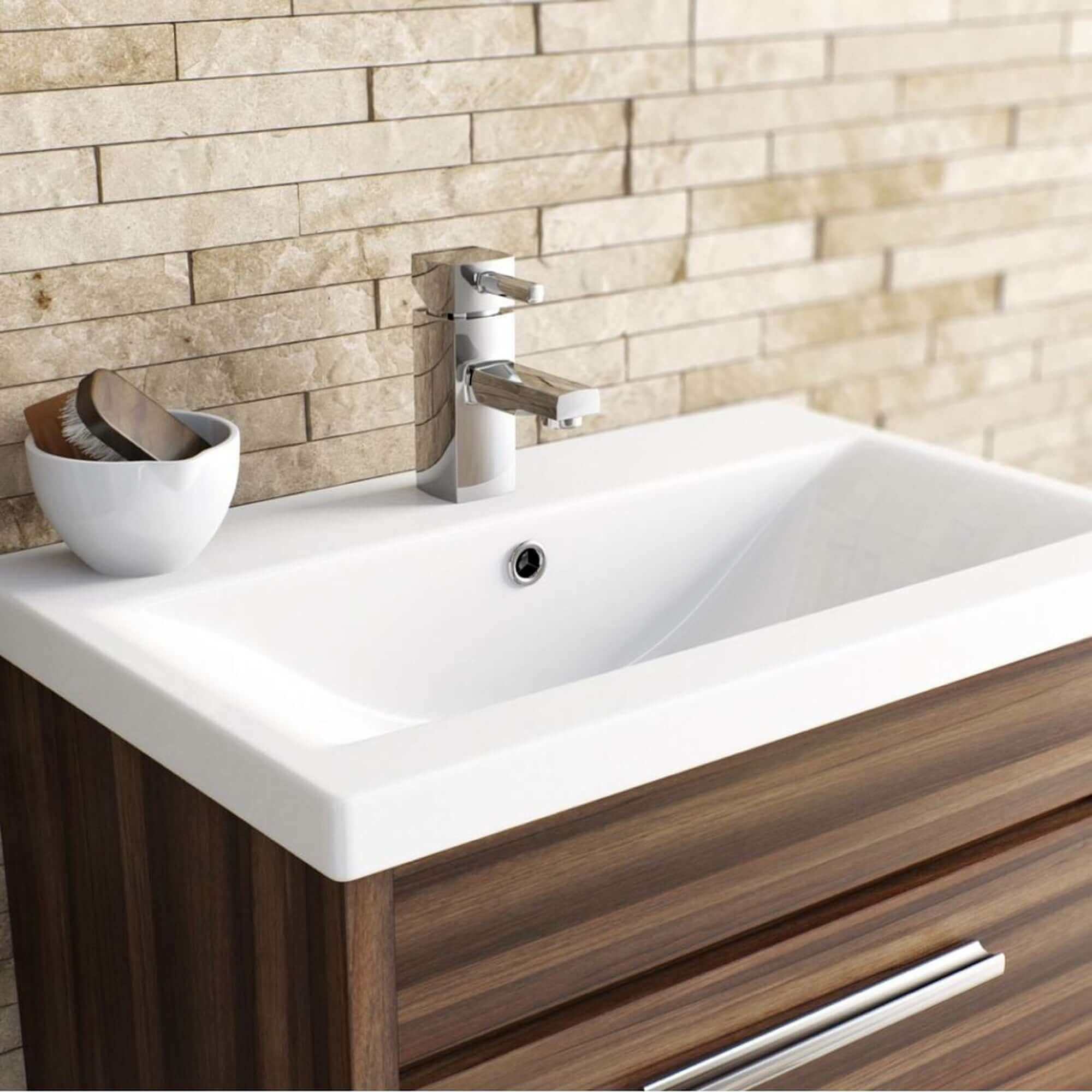 Stella basin mixer tap with slotted waste - chrome - Image 5