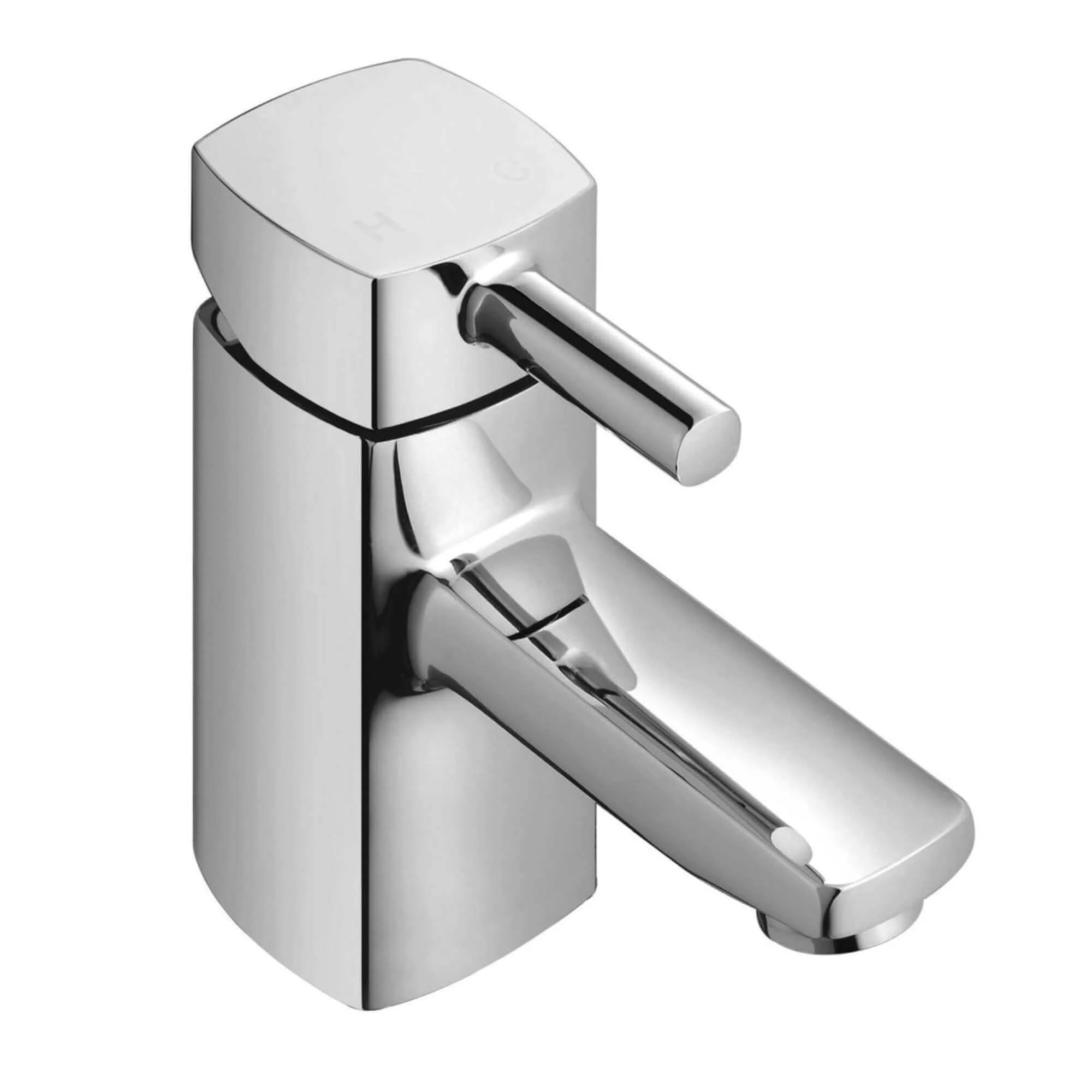 Stella basin mixer tap with slotted waste - chrome - Image 6