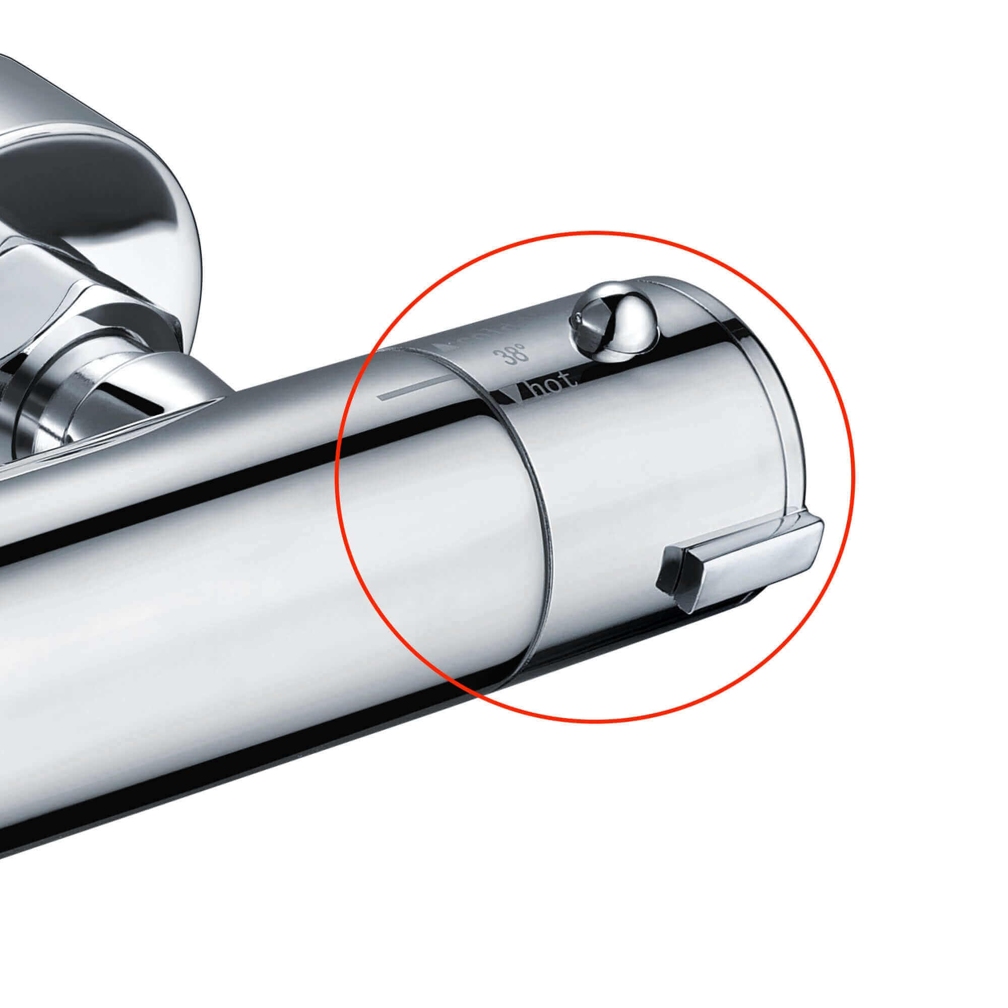 Thermo handle for Dune - chrome - Image 2