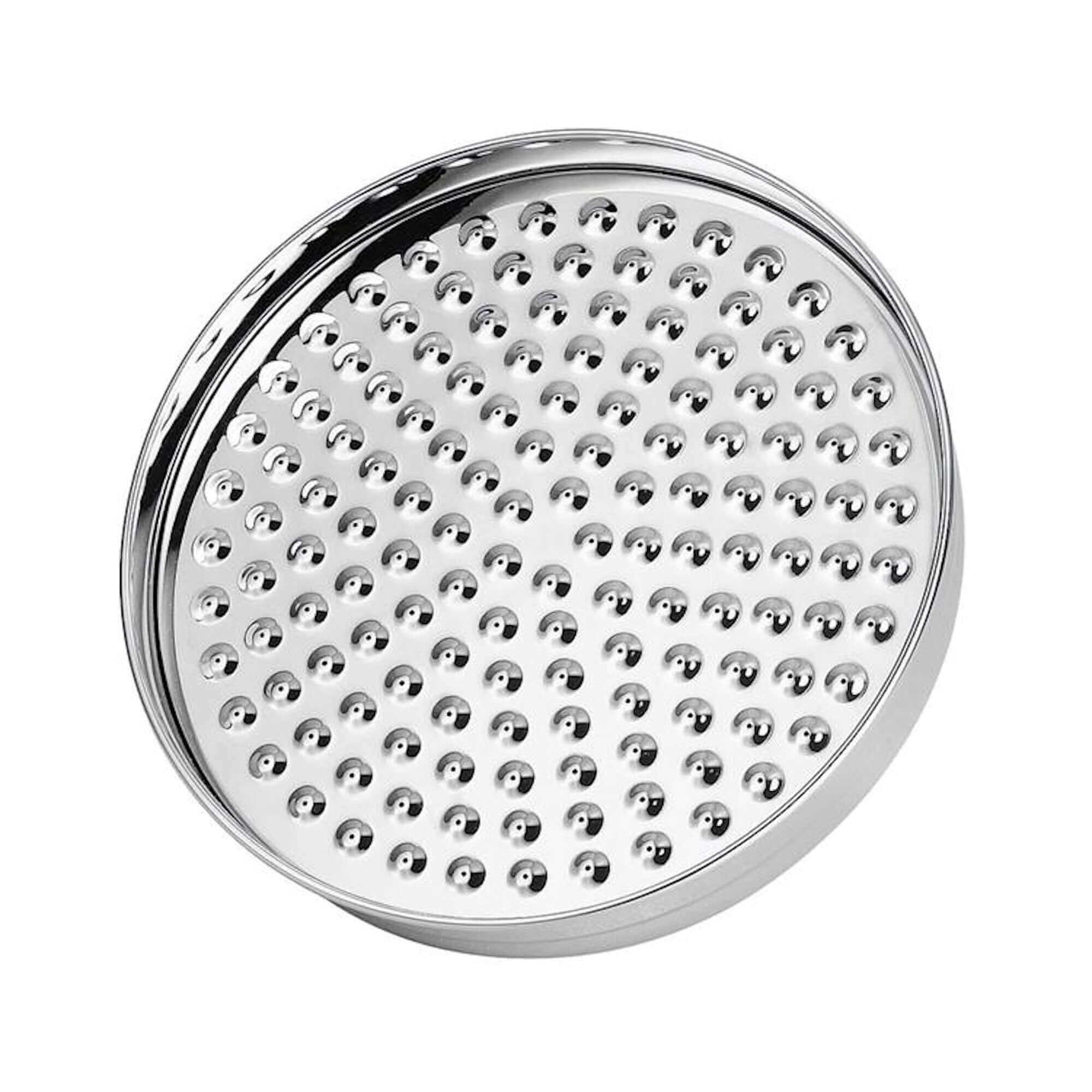 Traditional Ceiling Fixed Apron Brass Shower Head 6" With 180mm Ceiling Shower Arm - Chrome - Image 3