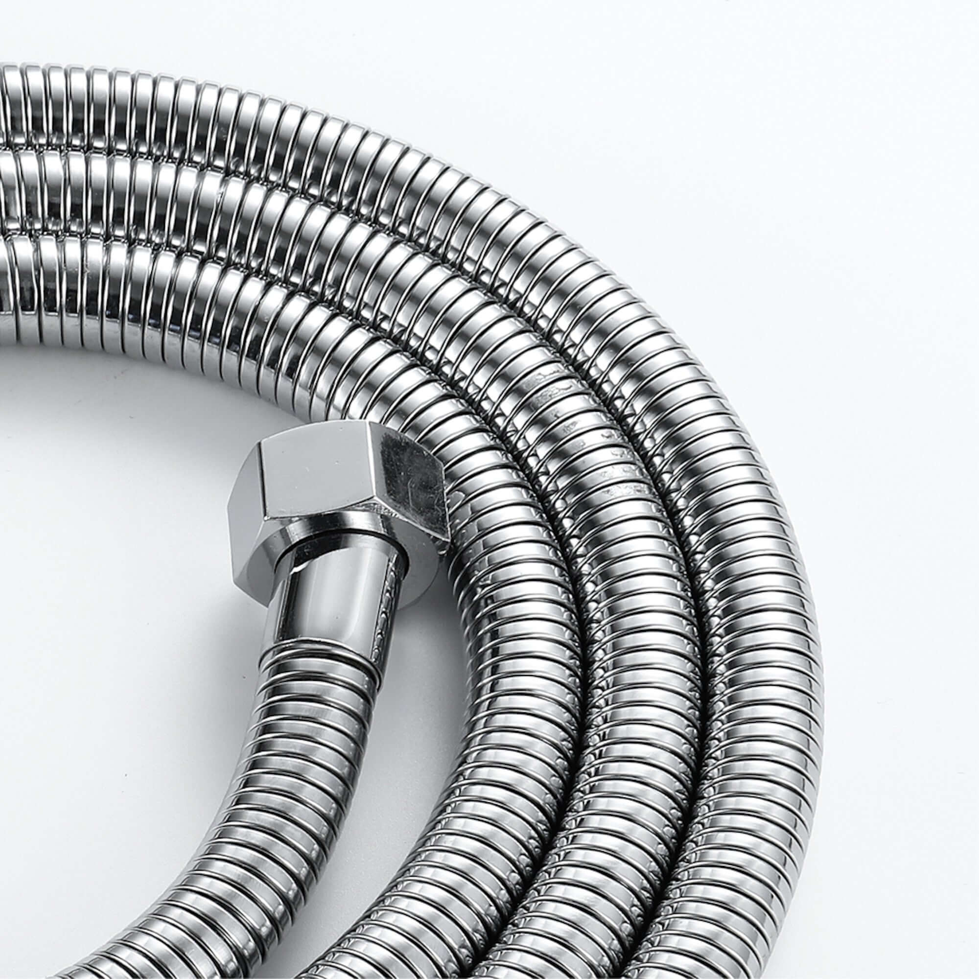 Traditional dual shower riser rail kit for concealed installation - chrome - Image 3
