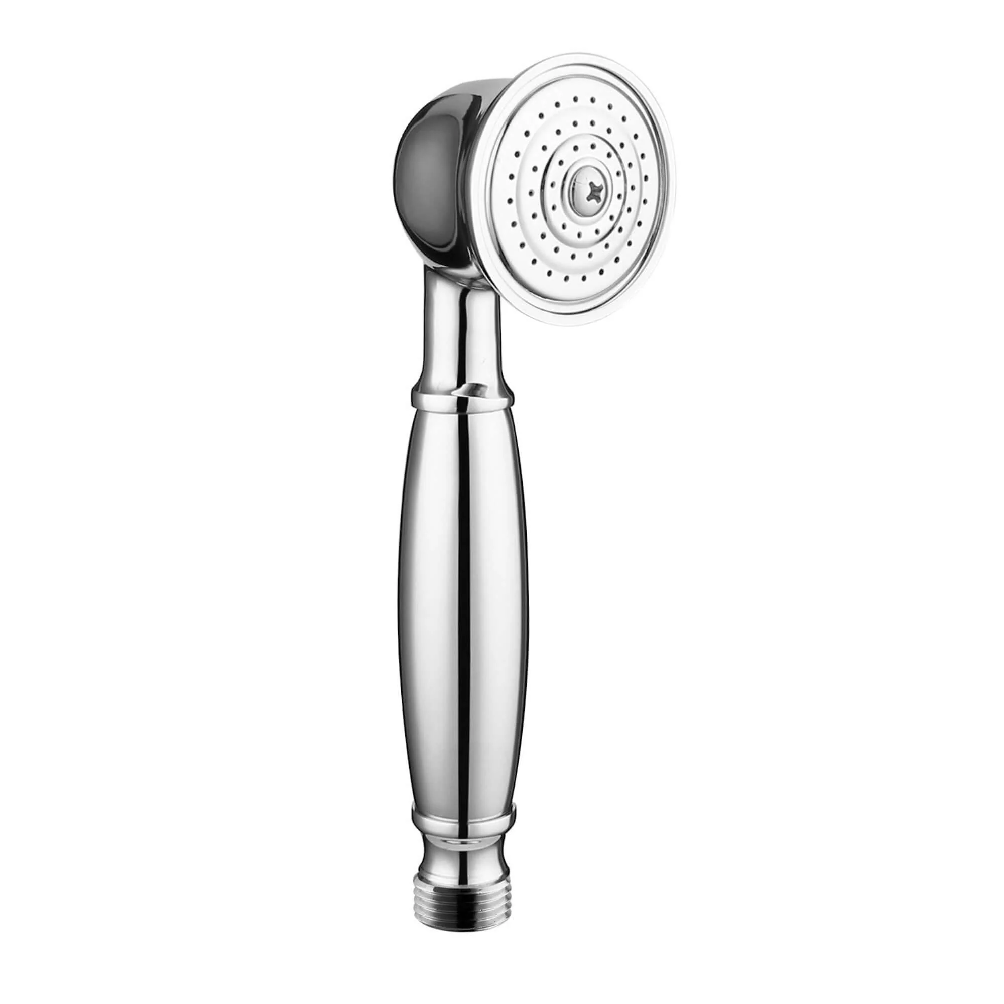 Traditional telephone hand shower brass - chrome