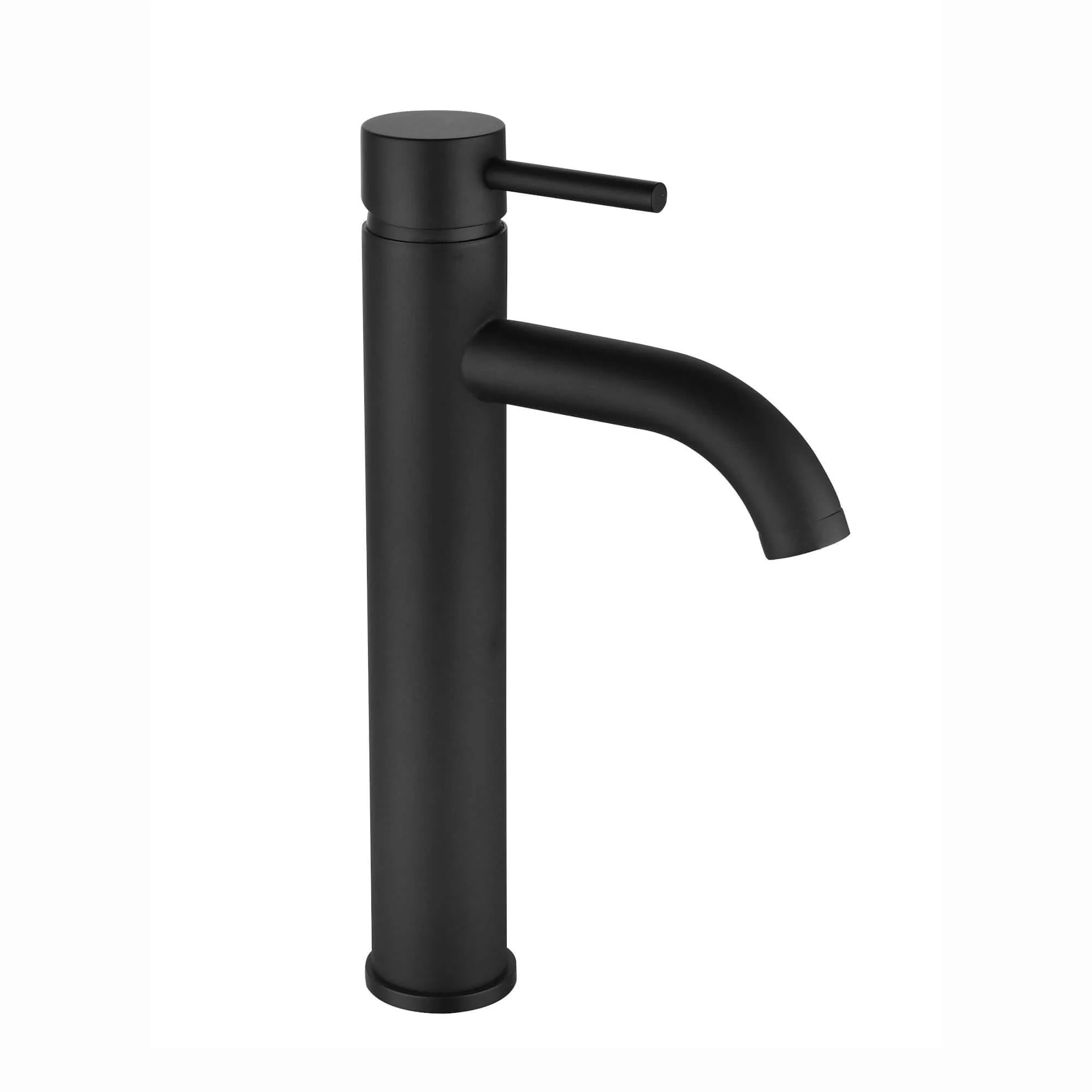 Zara basin mixer tap high rise - matt black